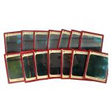 Keystone View Co. Set of 14 Glass Slides