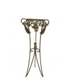 Wrought Iron Plant Stand, 43 Inches Tall