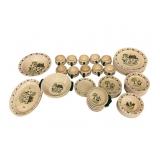 Homestead Provincial Poppytrail Dinnerware Set