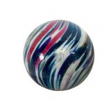 Swirled Glass Marble, 1850-1920, 1.5-Inch