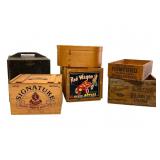 Wooden Crates and Boxes
