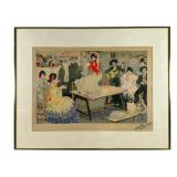 Framed Print Tablao Flamenco