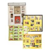 Postcards Mounted on Boards