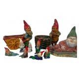 Ceramic Gnome Figures and Accessories