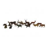 14 Vintage Animal Figurines