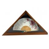 Japanese Paper Fan in Frame