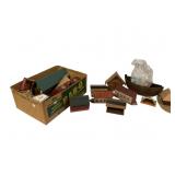 Cardboard Model Buildings and Structures