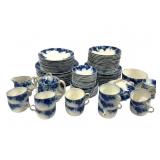 Johnson Bros Flow Blue Dinner Set