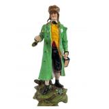 Porcelain Figure of Man with Lantern