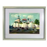 Oil Painting La Procession