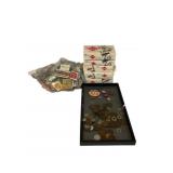 Matchboxes, Coins, and Pins