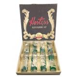 Libbey Mid Century Hostess Glassware Set with Box