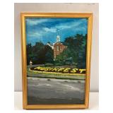 Ben Marcuse Oil on Boot Board