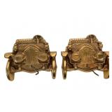 2 Brass Car-Themed Door Knockers