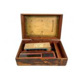 Magic Viewer Lantern Slides in Wooden Box