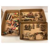 Three Boxes Of Miniature Figures