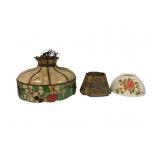 Three Assorted Lamp Shades