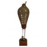 Antique Hot Air Balloon Lightbulb Sculpture