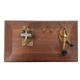 Antique Telegraph Key and Sounder