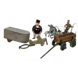 Vintage Metal Toys and Figurine