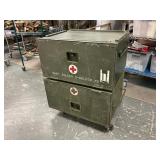 Stacking Red Cross Storage Containers