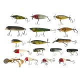 17 Assorted Vintage Fishing Lures