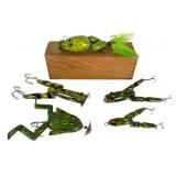 5 Handmade Frog Fishing Lures
