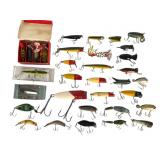 Large Group Vintage Fishing Lures