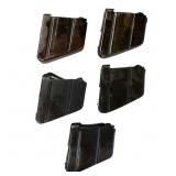 Five British .303 SMLE 10rd Magazines