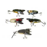 5 Heddon Crazy Crawler Lures
