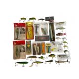 Vintage and Modern Fishing Lures