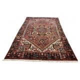 Persian Heriz Hand-Tied Room Size Rug
