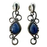 Carolyn Pollack Sterling Kyanite Earrings