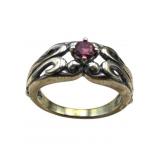 Carolyn Pollack Relios 925 Ring Pink Tourmaline