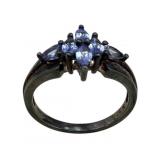 925 Tanzanite Ring, Size 8