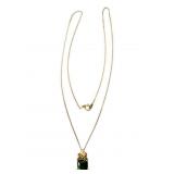 Black Hills Gold 10K Helenite Necklace