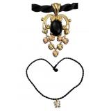 Black Hills Gold Reversible Pendant Necklace