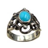 Carolyn Pollack Turquoise 925 Ring