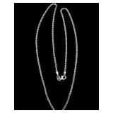 14k Eterna Gold Twisted Rope Chain