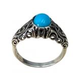 Sterling Silver and Turquoise Ring