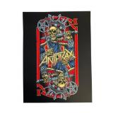 Anthrax Poster in Trading Card Style