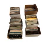 Six Record Boxes