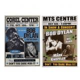 Two Bob Dylan Tour Posters