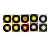 10 Assorted World And Jazz 45 Records
