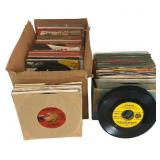 Two Boxes of 175 Vinyl Singles