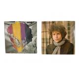 Two Bob Dylan Columbia Records