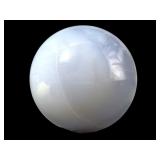 Polished Blue Chalcedony Sphere, 2 Inches