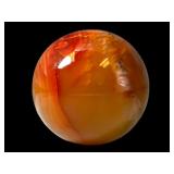 Carnelian Agate Sphere, 2-Inches