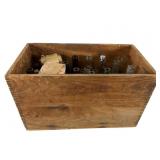 Trojan Powder Co. Crate with Bottles