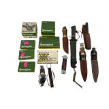 Knives, Multi-Tools, and Ammunition